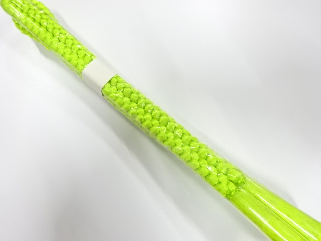 未使用品　正絹　手組帯締め